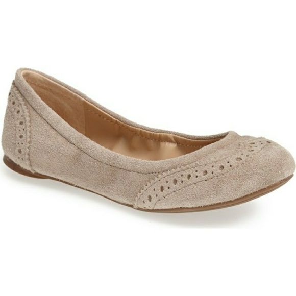 Sole Society Shoes - 🐣 Sole Society Tanya Suede Ballet Flats